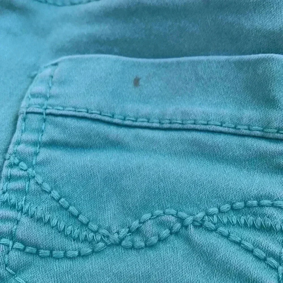 5 for 25 urban  star mint green, light denim jeans - Picture 9 of 12